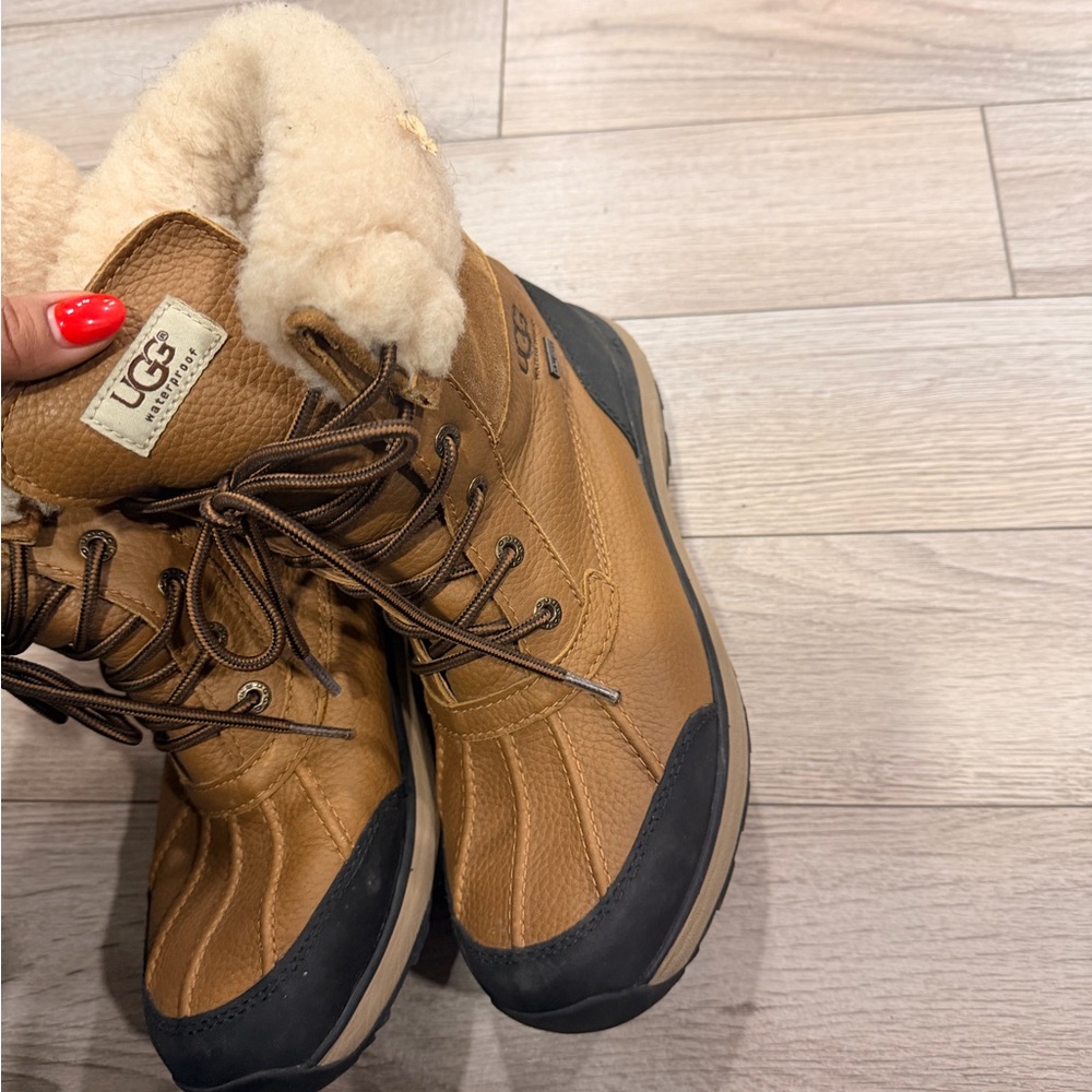 UGG Women's Brown Waterproof Winter Boots - Picture 3 of 7